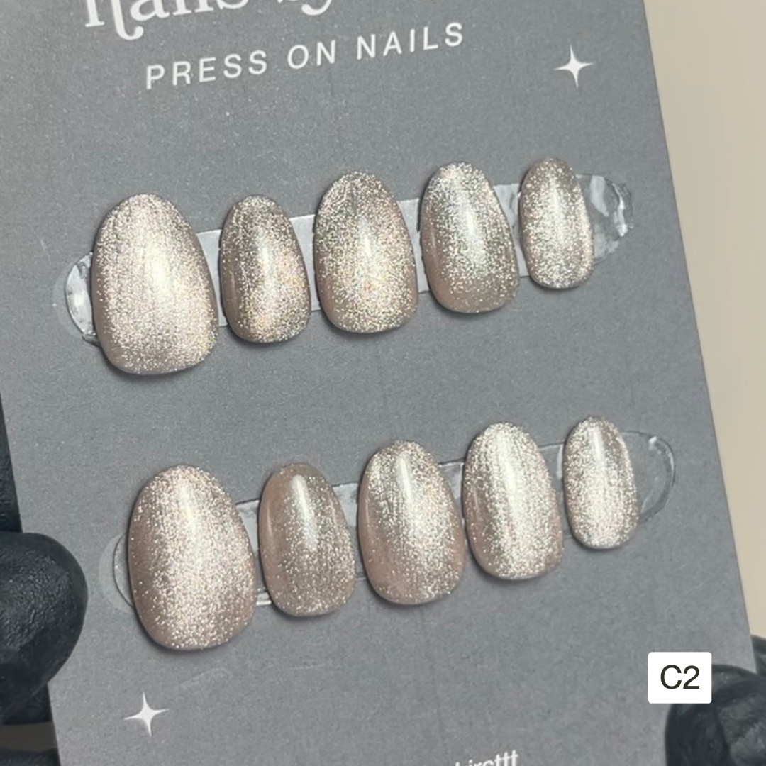 Cat Eye & Glitter Solid Sets