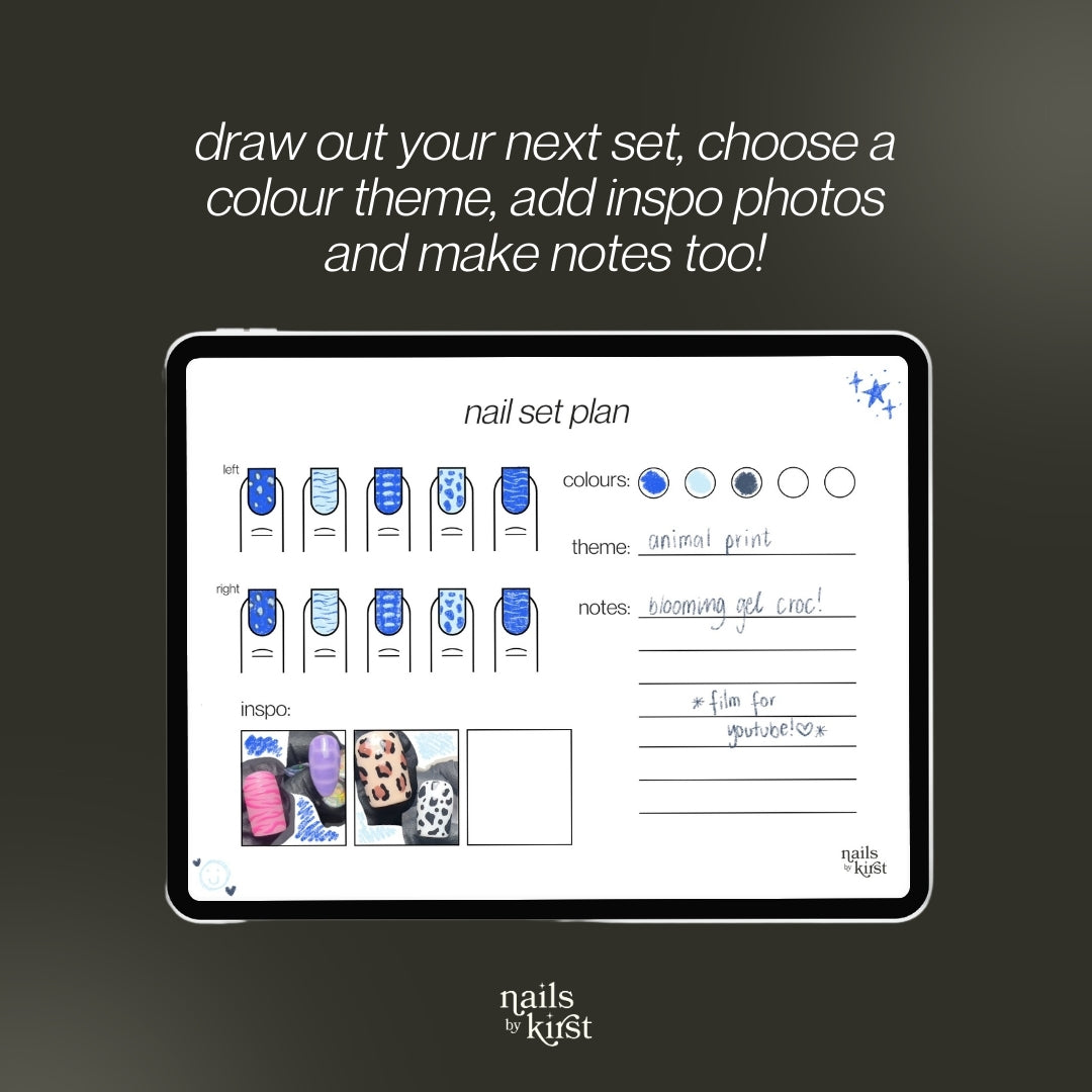 Nail Planning Sheets