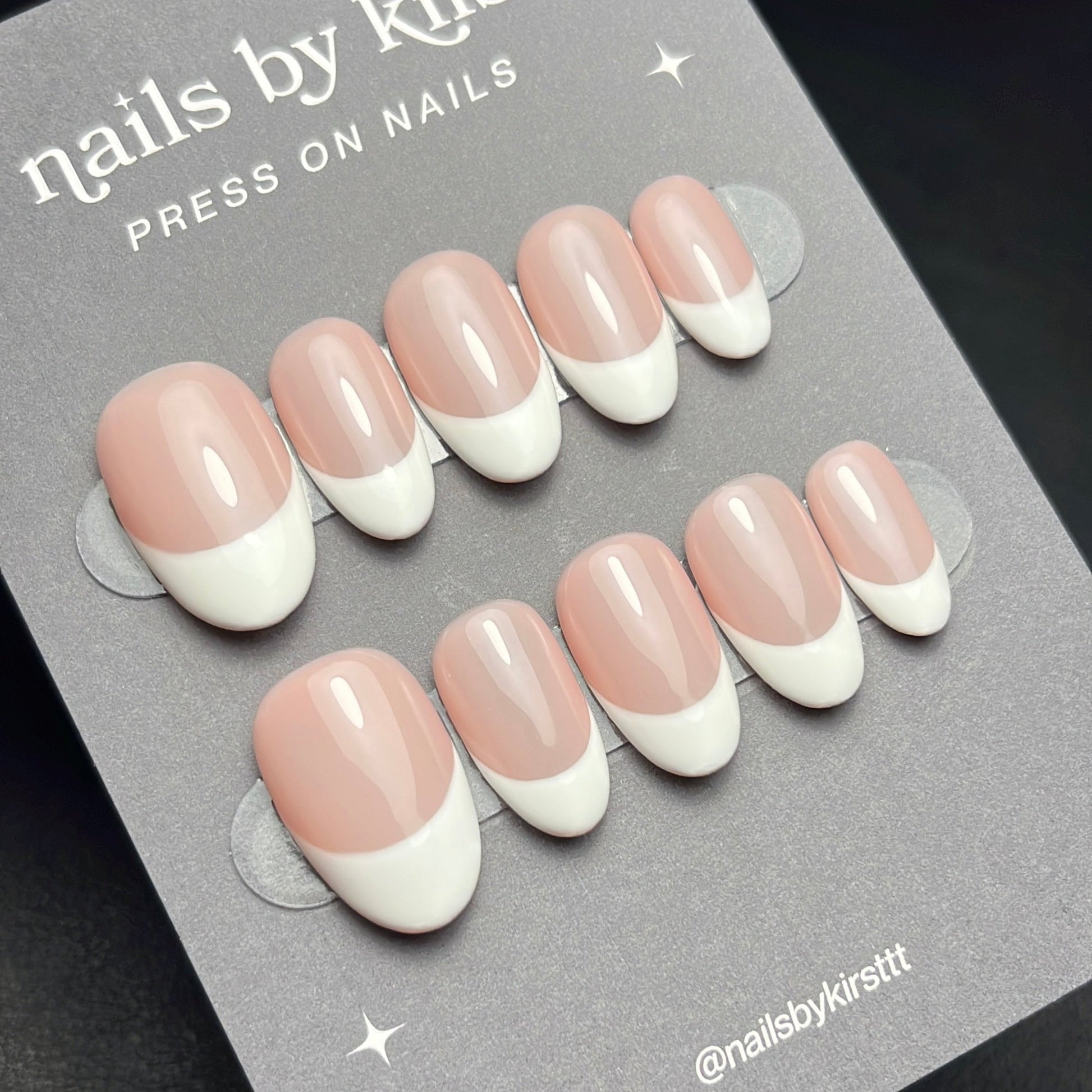 Elegant Classic French Nails