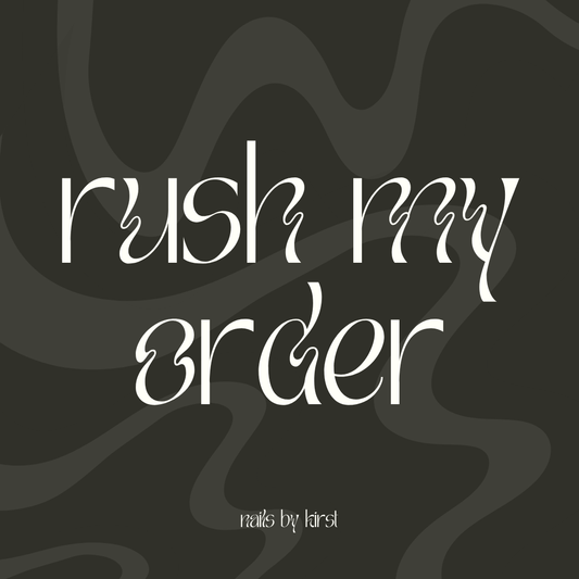 Rush Order Fee (add on)